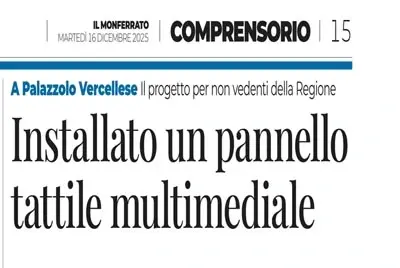 Il progetto per non vedenti della Regione