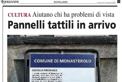 Pannelli tattili in arrivo