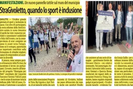 StraGivoletto, quando lo sport é inclusione