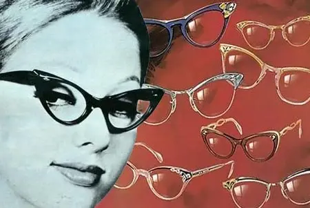 Butterfly glasses 60'