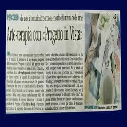 Il Canavese articolo arte terapia